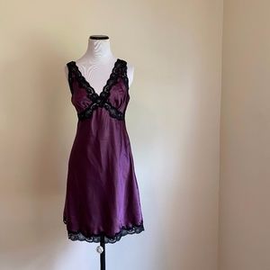 Small Chemise by Jacalyn Bennett Purple Black...
